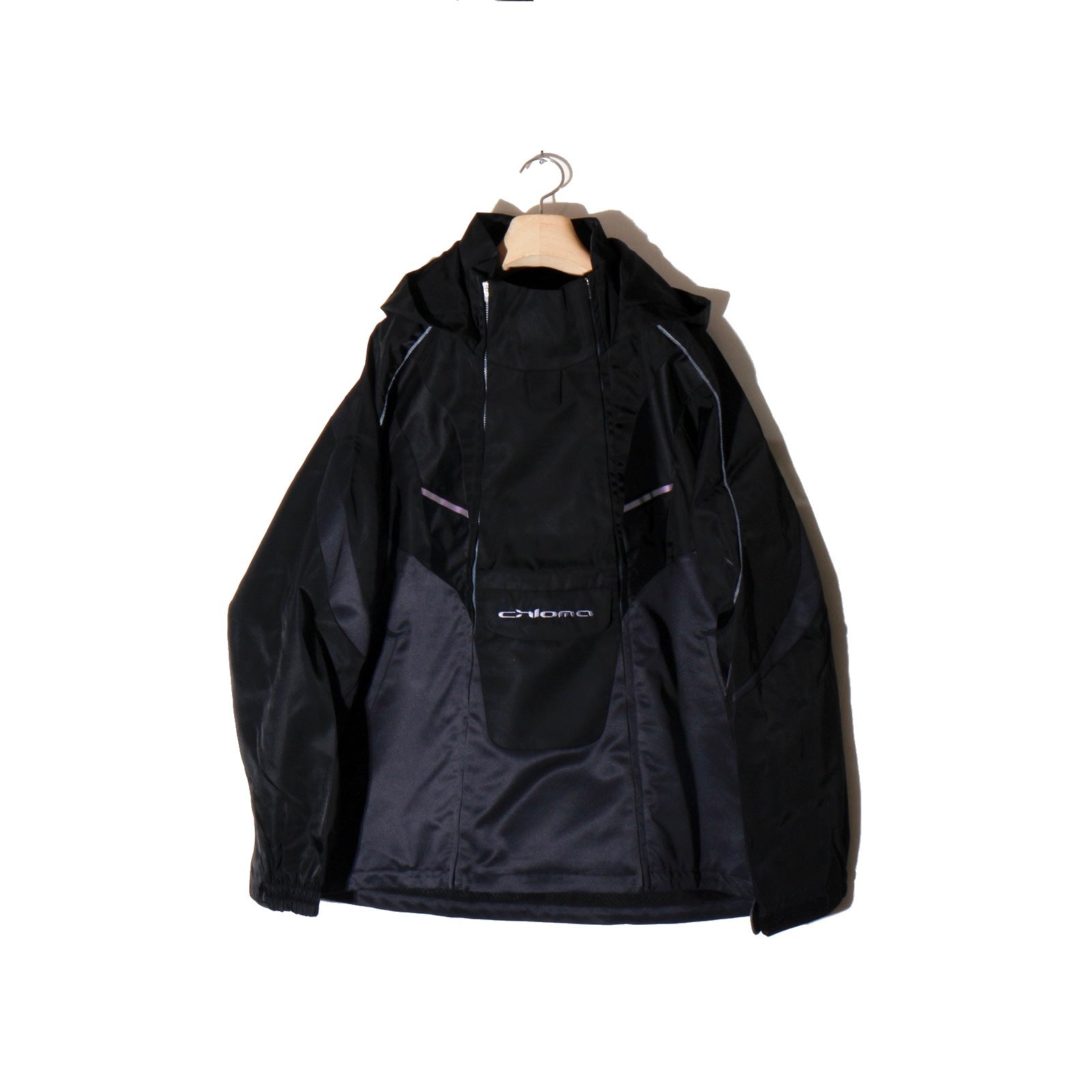 レア品 Y2K 「h.ANARCHY」長袖 ポロシャツ ブラック　サイズF Y2K Anorak : division / cosmic black – MIKIRIHASSHIN OFFICIAL