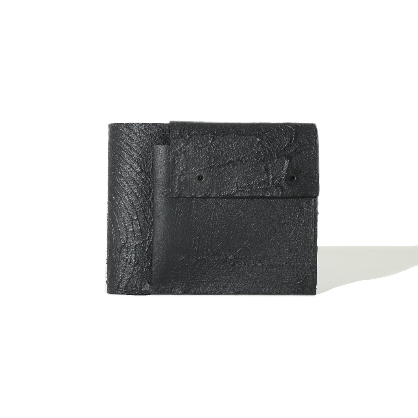 二つ折り財布/black