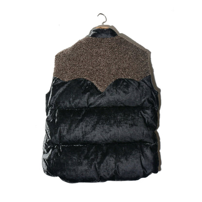 Velvet Mountain Down Vest  / Dusty Black