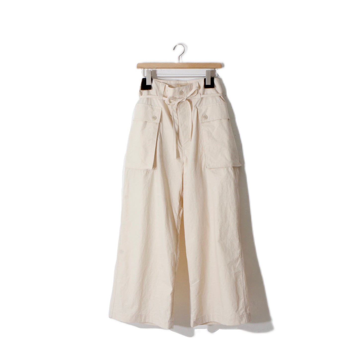 written by / multi pocket pants / natural