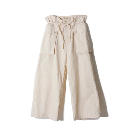 written by / multi pocket pants / natural