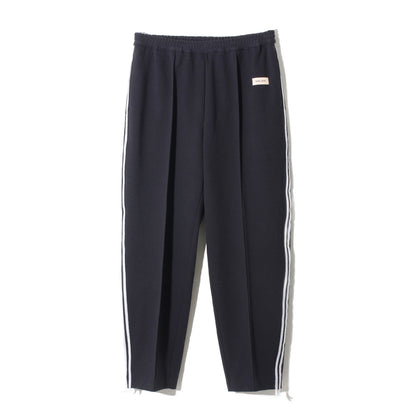 line track pants / black