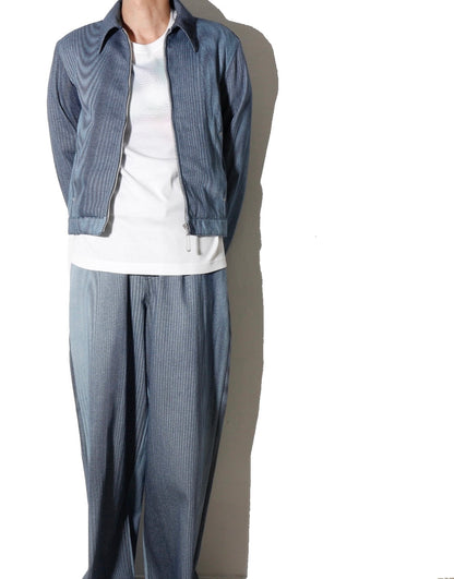 Mirage_ Bleach_Denim_Jacket / navy