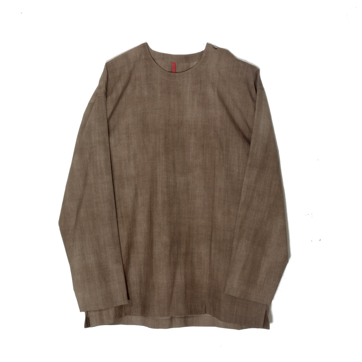 Uneven Dyed Pullover  / yellow