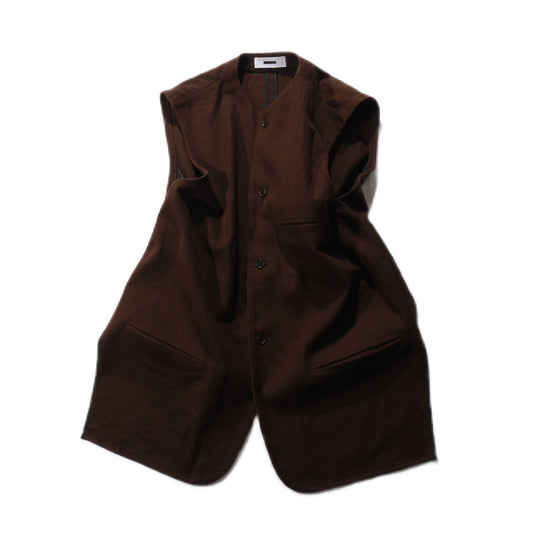 ヤードセール / REVERBERATE /リバーバレイト / ブラウンベスト