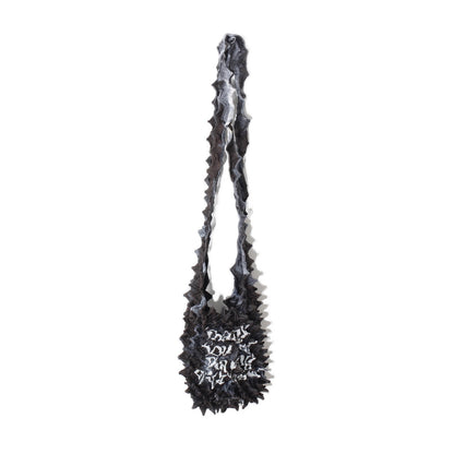 SPIKY NEWTON BAG / black