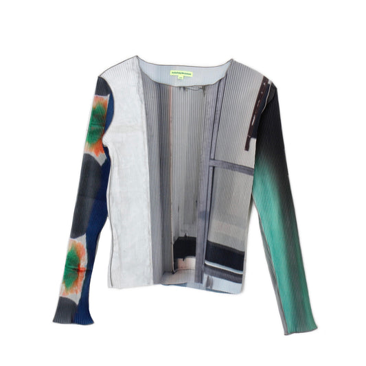to do kotohayokozawa /Graphic Top /green