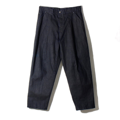 Sumi-Coating indigo Denim Pants / Sumi-black