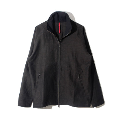 Linenwool Track Jacket  / black