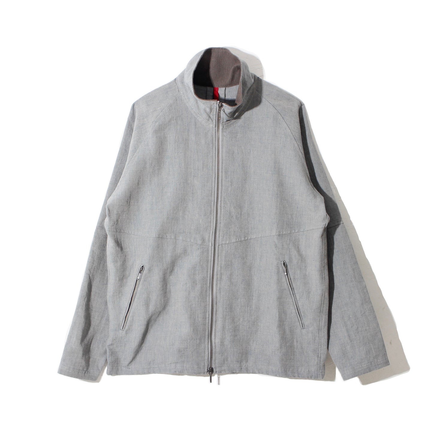 Linenwool Track Jacket  / saxblue