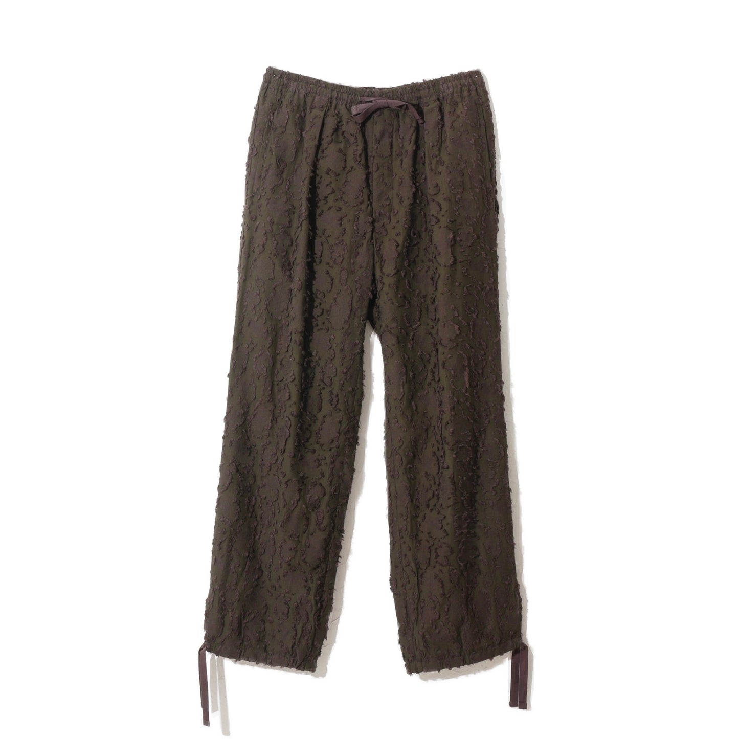 VICK CAMO RIBBON EASY PANTS /brown