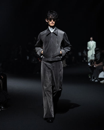 mirage_ bleach_corduroy_jacket / black