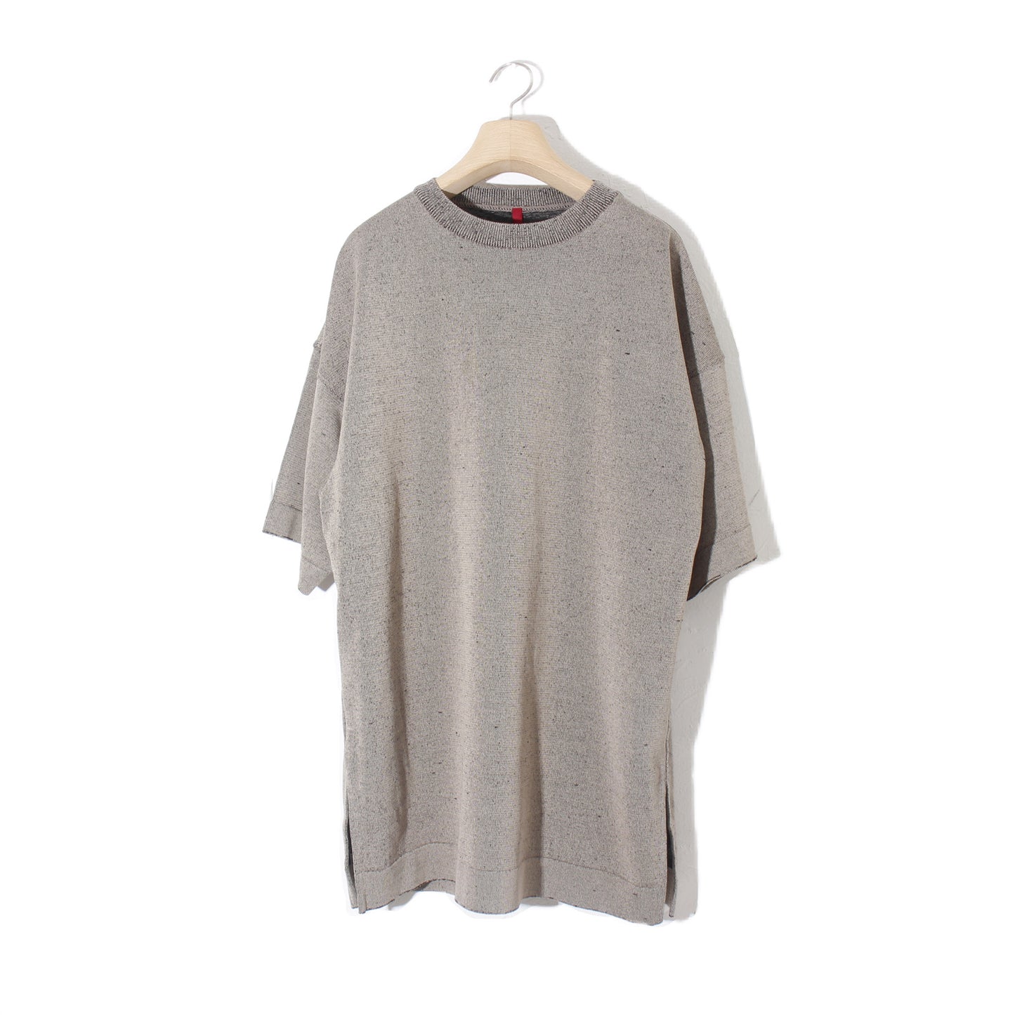 Plating Gima Cotton Halfsleeve Pullover  / beige