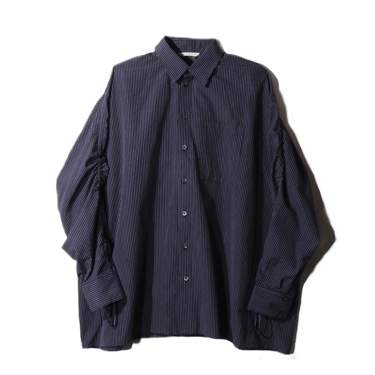 Archaeology Pin Stripe  Shirt / navy