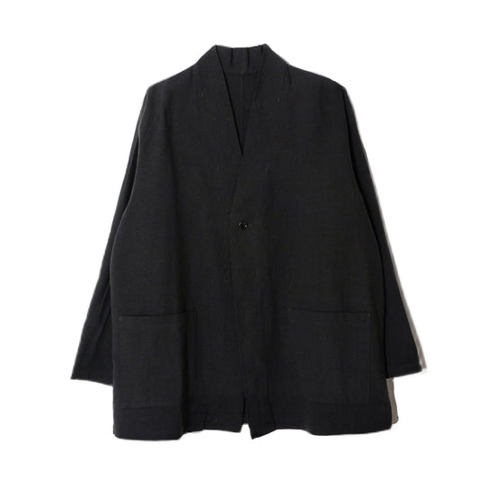 OC絹シャンブレー羽織 / 黒