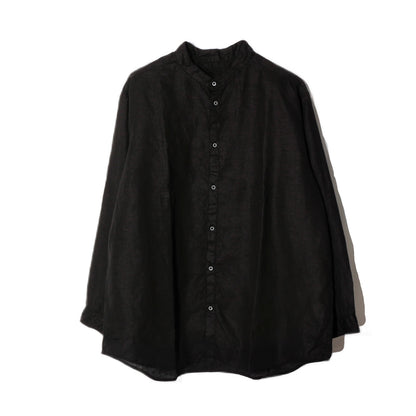 大麻シャツ3 / 黒