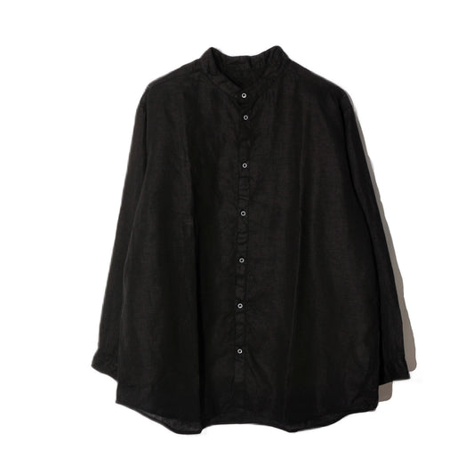 大麻シャツ3 / 黒