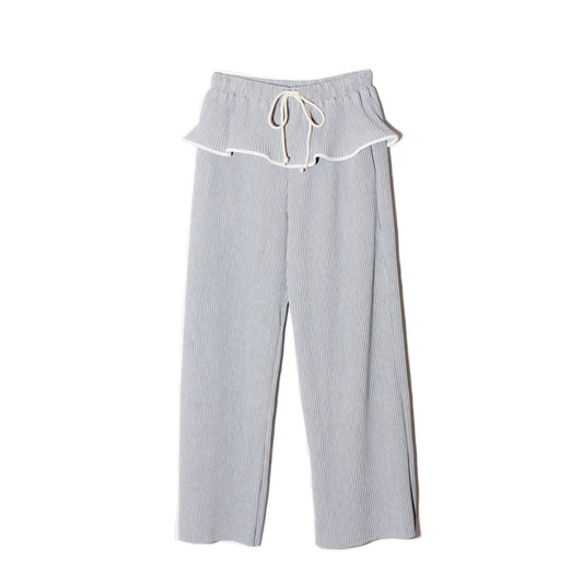 to do kotohayokozawa / crisp piping pants /gray