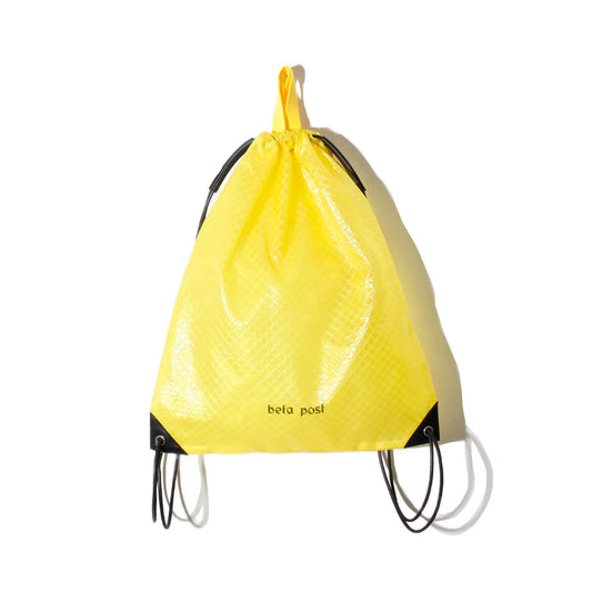 bubble wrap knap sac / yellow