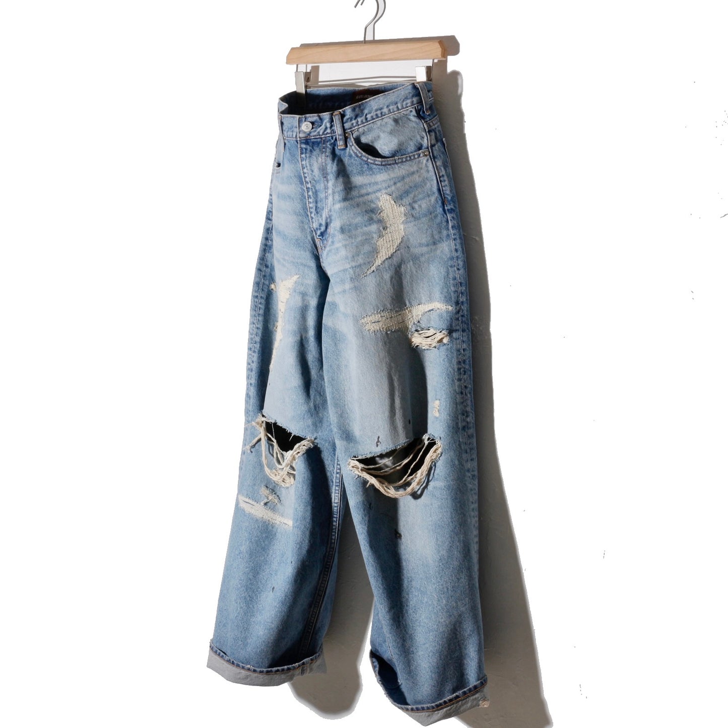 MB BAGGY JEANS ANGEL DAMAGE / indigo