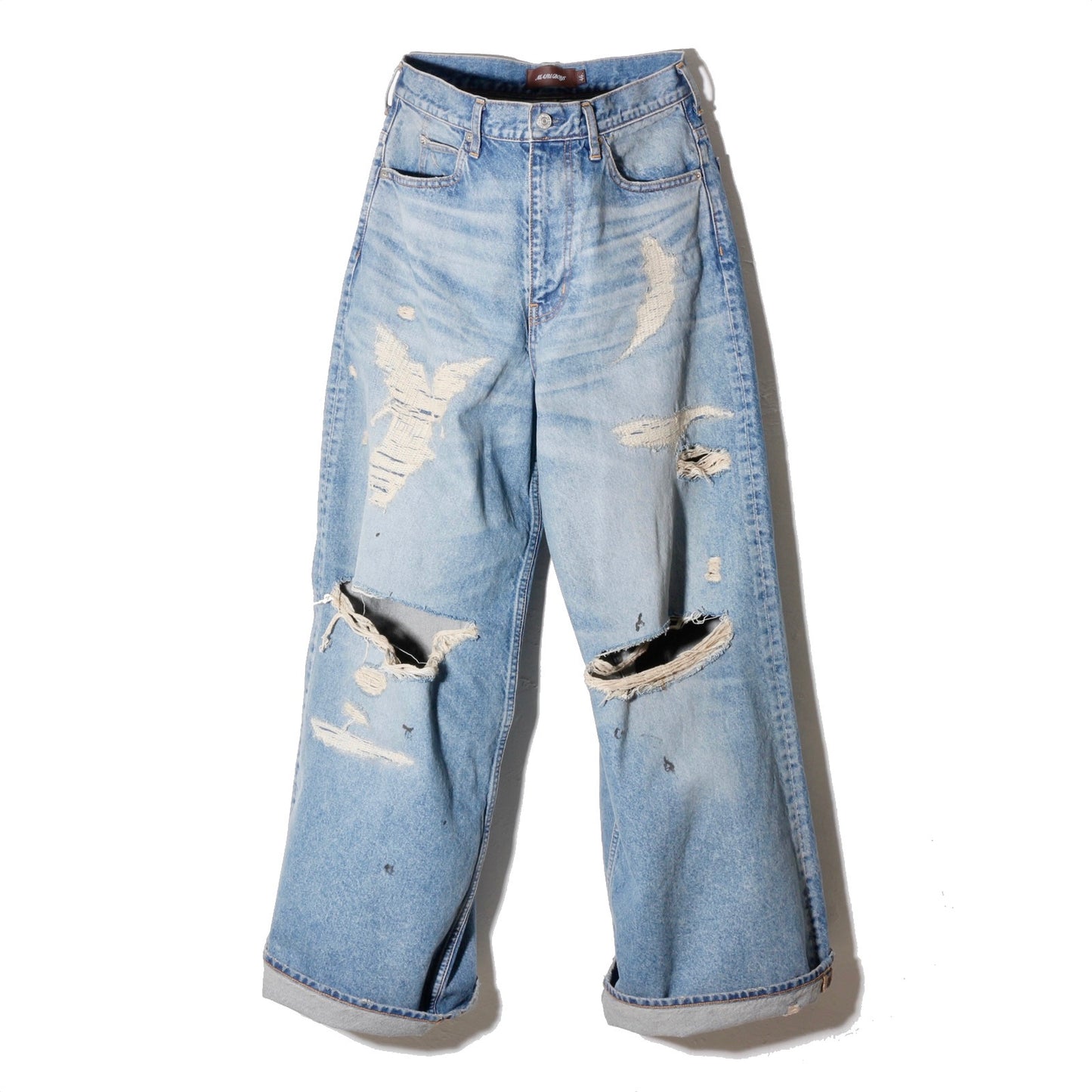 MB BAGGY JEANS ANGEL DAMAGE / indigo