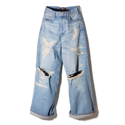 MB BAGGY JEANS ANGEL DAMAGE / indigo
