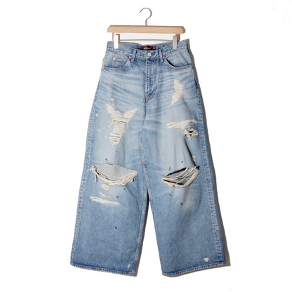 MB BAGGY JEANS ANGEL DAMAGE / indigo