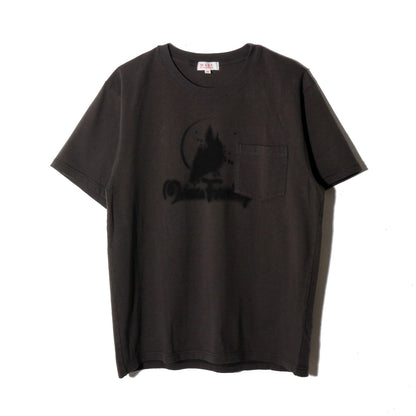 CASTLE POCKET T-SHIRT / black