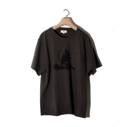 CASTLE POCKET T-SHIRT / black