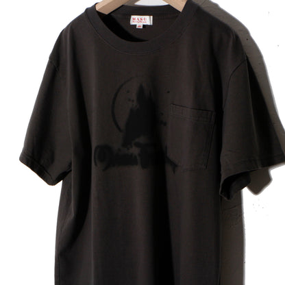 CASTLE POCKET T-SHIRT / black