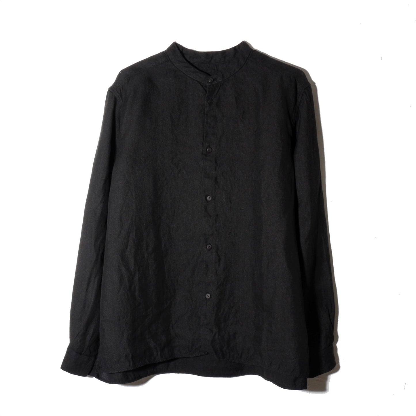 和紙大麻シャツ / 黒