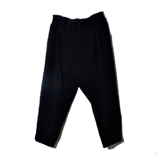 0 Count KhadiCotton  Gokuraku Pants/ black