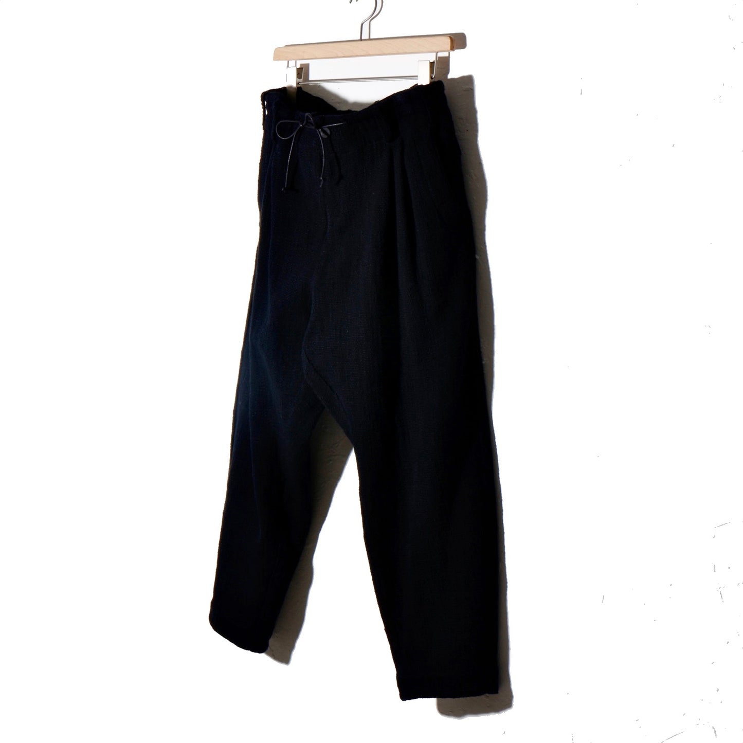 0 Count KhadiCotton  Gokuraku Pants/ black
