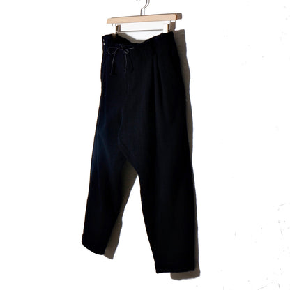 0 Count KhadiCotton  Gokuraku Pants/ black