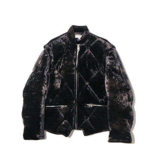 VICTORIAN SOFA DOWN JACKET / black