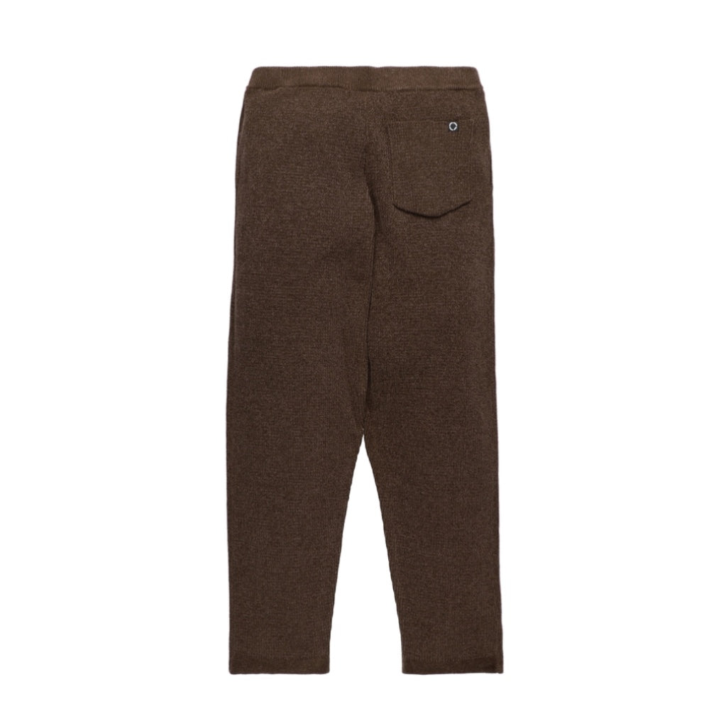 CORDY KNIT PANTS / brown