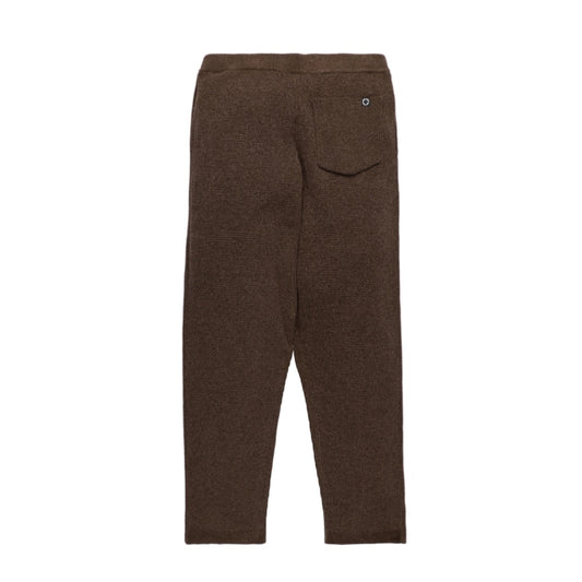 CORDY KNIT PANTS / brown