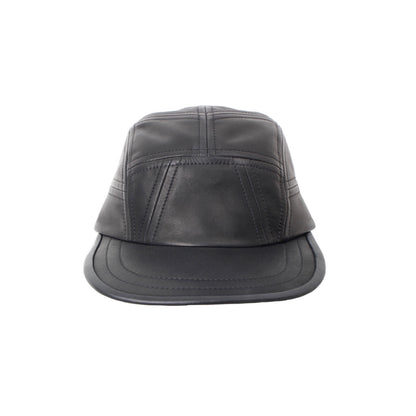 nir / patchwork leather cap