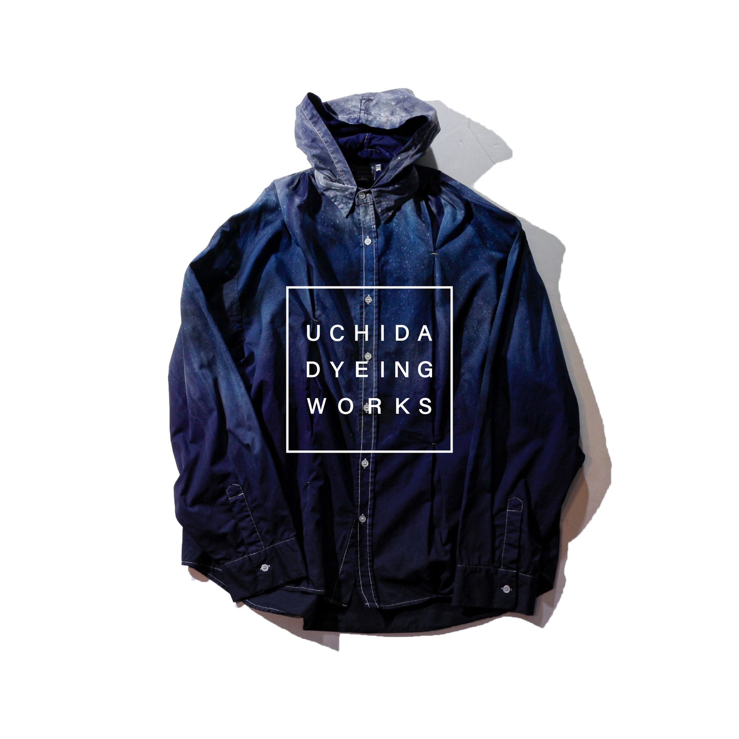 UCHIDA DYEING WORKS / hood shirts