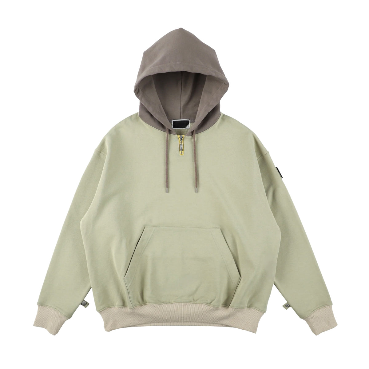 MINI ZIP HOODIE/  moss gray