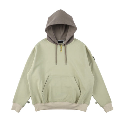 MINI ZIP HOODIE/  moss gray