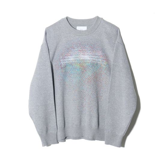 Photon_Knit_Sweater / grey
