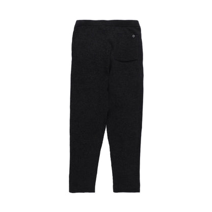 CORDY KNIT PANTS / bk