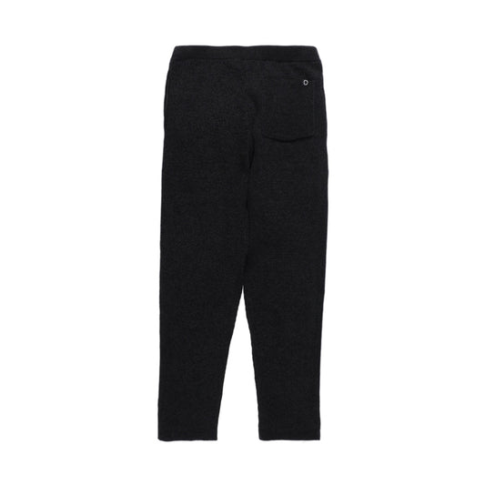 CORDY KNIT PANTS / bk