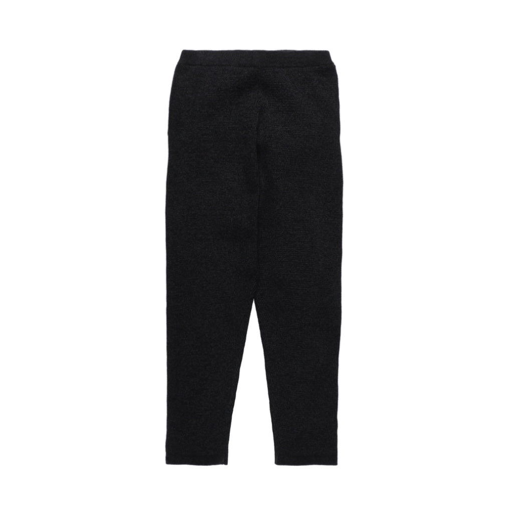 CORDY KNIT PANTS / bk