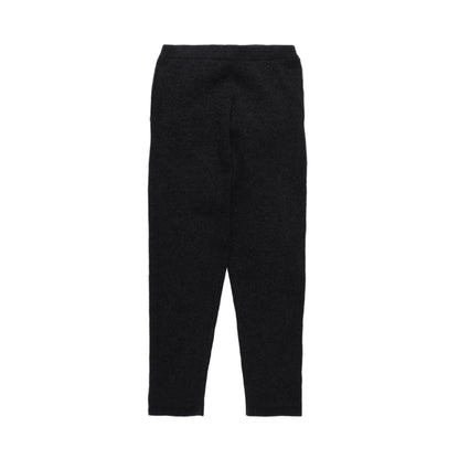 CORDY KNIT PANTS / bk