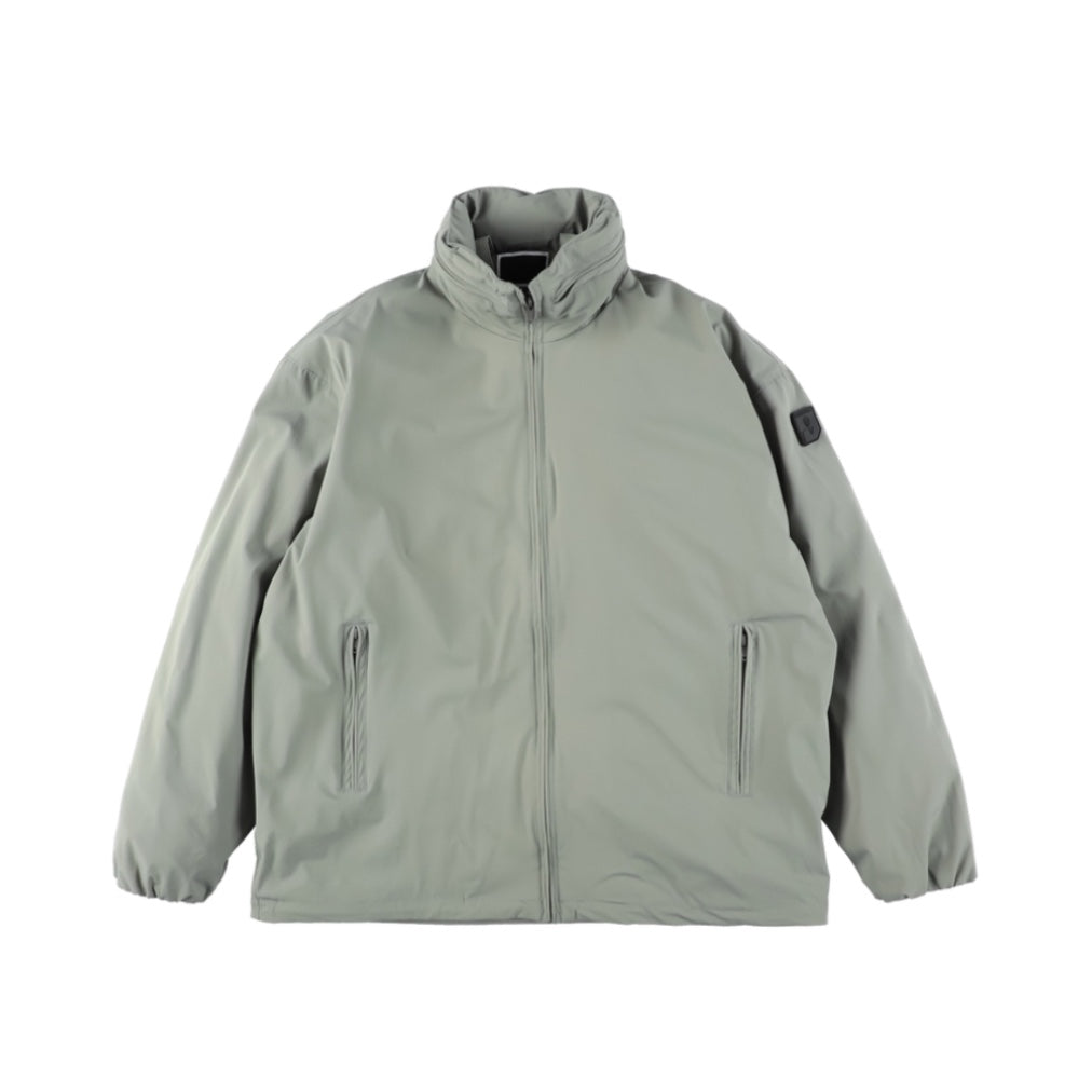 CUSHY FLEECE COLLAR JACKET / grey
