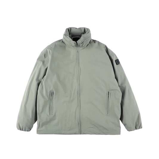 CUSHY FLEECE COLLAR JACKET / grey
