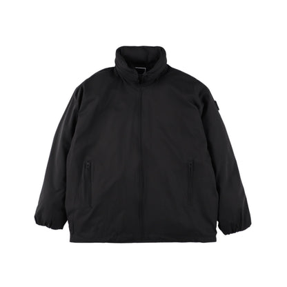 CUSHY FLEECE COLLAR JACKET / black