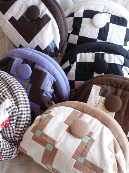 【HOUSE QUILT】 / NUUME BAG＜STEP BLOCK＞　※受注生産アイテムとなります。
